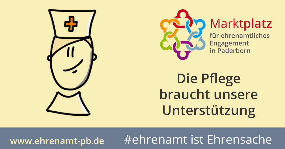 Die Pflege ehrenamtlich unterstützen Marktplatz Ehrenamt Paderborn